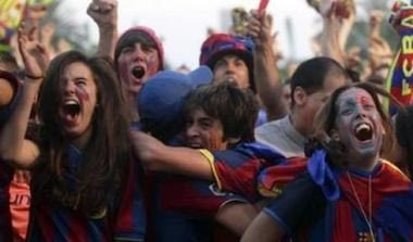 Mεγάλο πάρτι στη Βαρκελώνη