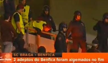 Ξύλο και στο Europa League, με δράστες τους οπαδούς της Μπενφίκα (video)