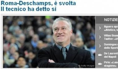 Φαβορί για τον πάγκο της Ρόμα ο Ντεσάμπ