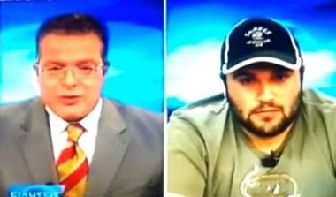 Κατάληψη σε πατρινό τηλεοπτικό σταθμό από οπαδούς του ΟΦΗ (video)