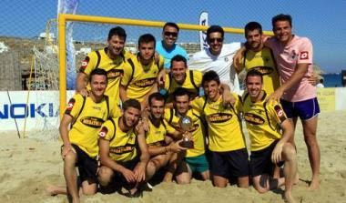 Beach Soccer: Η Τριγλία Ραφήνας νικήτρια στη Μύκονο