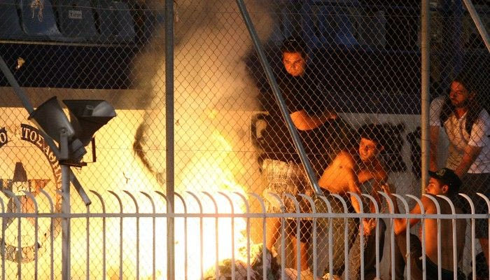 Μικρής έκτασης επεισόδια στο Περιστέρι