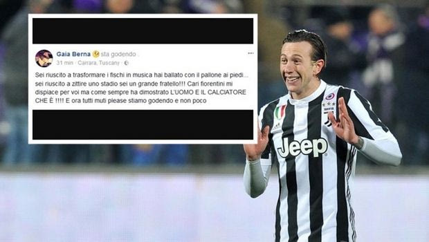 Ξέσπασε η αδερφή του Μπερναρντέσκι μετά το γκολ στην έδρα της Φιορεντίνα!