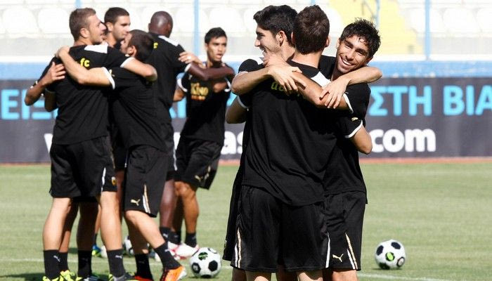 Προπόνηση σε δύο γκρουπ