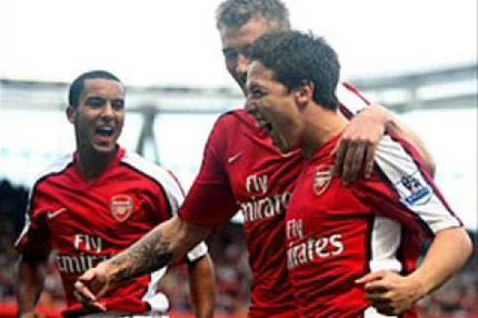 Πρωταθλήτρια στο twitter η Άρσεναλ