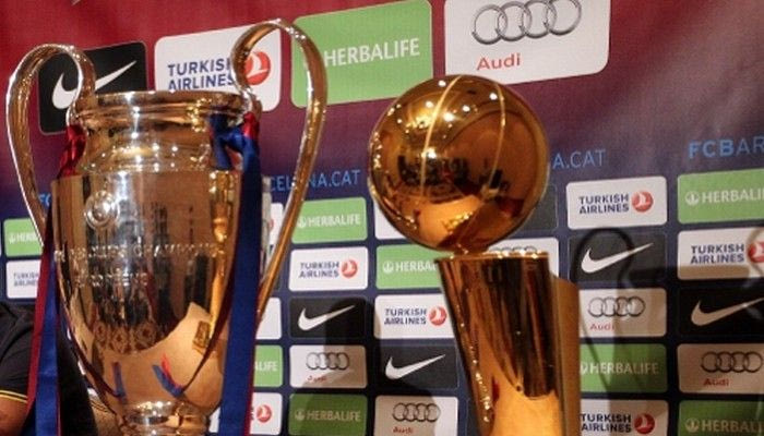 Το “πάντρεμα” των τροπαίων Τσάμπιονς Λιγκ και ΝΒΑ