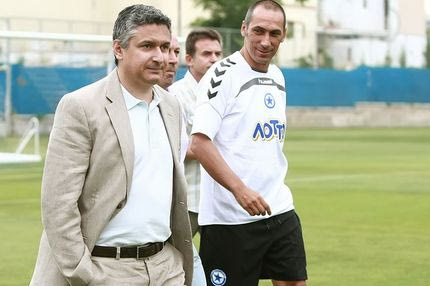 Υπό το βλέμμα του Σπανού η προπόνηση