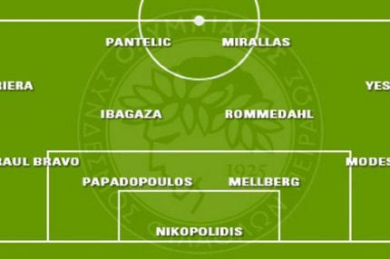 Με Νικοπολίδη, Ραούλ Μπράβο και….Ρόμενταλ στην 11άδα