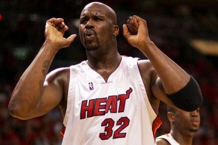 O Σακίλ Ο Νιλ οπαδός της Νορθάμπτον Τάουν!