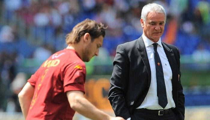 Αποθεώνει τον τεμπέλη Τότι ο Ρανιέρι