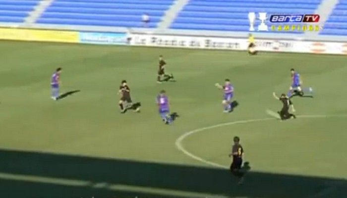 Πανέμορφο γκολ από εκκολαπτόμενο άσο της Μπαρτσελόνα