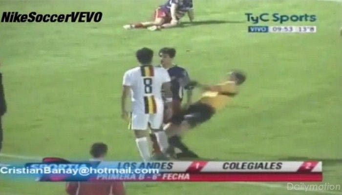 Διαιτητής “τρώει” τούμπα στην Αργεντινή