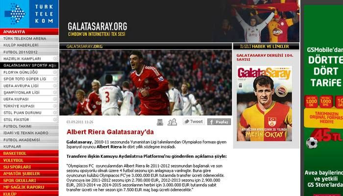 Ανακοινώθηκε επίσημα ο Ριέρα