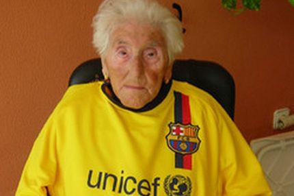 Οπαδός της Μπαρτσελόνα ηλικίας 106 ετών!