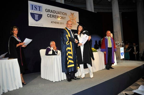Τελετή Αποφοίτησης των Φοιτητών του IST College University of Hertfordshire