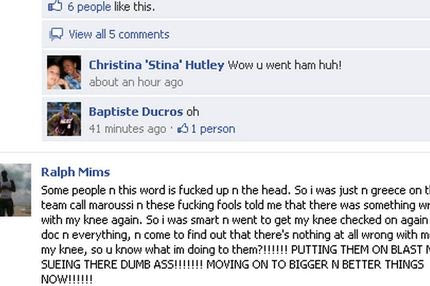 Έξω φρενών ο Μιμς, απειλεί με αγωγές