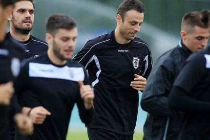 Λίγοι και καλοί στην προπόνηση του ΠΑΟΚ