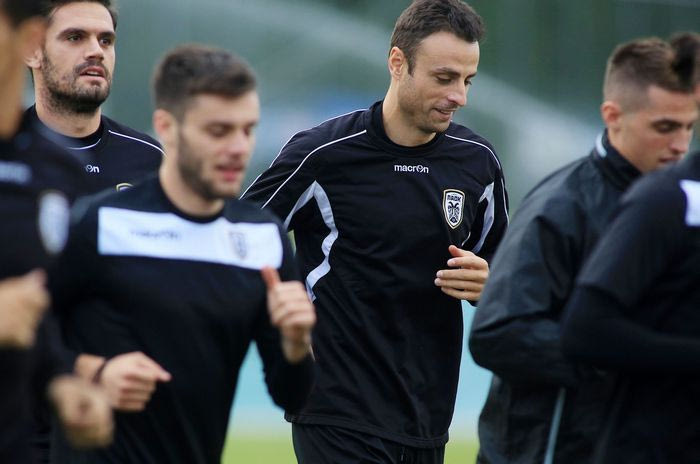 Λίγοι και καλοί στην προπόνηση του ΠΑΟΚ