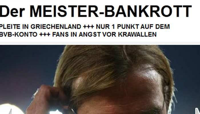 Η χρεωκοπία της Ντόρτμουντ