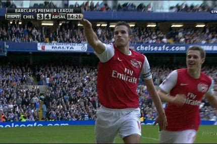 Κατηγορούμενος για φασιστικό χαιρετισμό ο Φαν Πέρσι