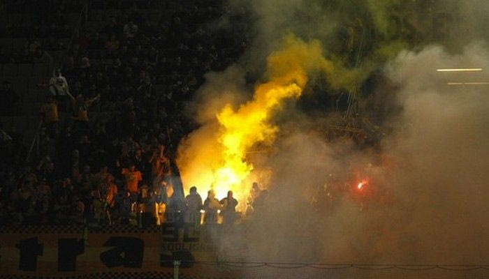 Σκληρή τιμωρία στη Δυναμό Δρέσδης για τα επεισόδια με Ντόρμουντ