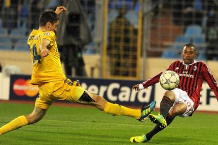 ΜΠΑΤΕ Μπορίσοφ – Μίλαν 1-1