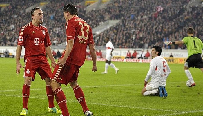 16η αγ.: Πέρασε από την Στουτγκάρδη η Μπάγερν, τέσσερα δοκάρια η Ντόρτμουντ