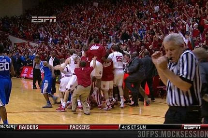 Πανζουρλισμός από το buzzer beater!