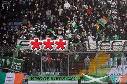 H UEFA κυνηγά τη Σέλτικ για το υβριστικό πανό