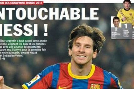 “Κορυφαίος αθλητής του 2011 ο Μέσι”, το πόρισμα της “L’ Equipe”