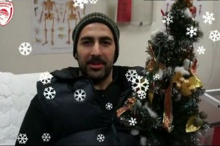 Οι ευχές των παικτών του Ολυμπιακού