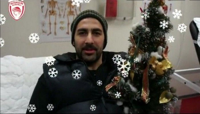 Οι ευχές των παικτών του Ολυμπιακού