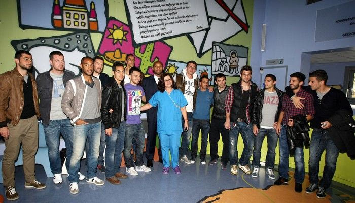 H επίσκεψη στο νοσοκομείο “Ελπίδα”