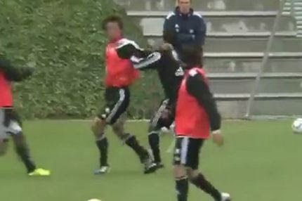 Επεισόδιο με μπουνιές στην προπόνηση