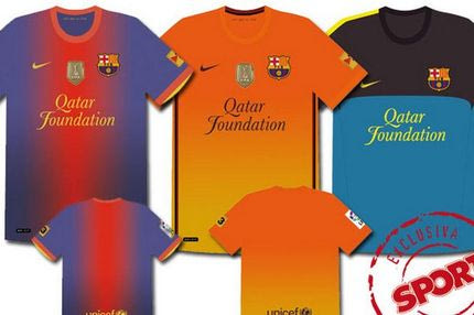 Οι νέες φανέλες της Μπαρτσελόνα: μπλαουγκράνα, κίτρινα και μπλε!