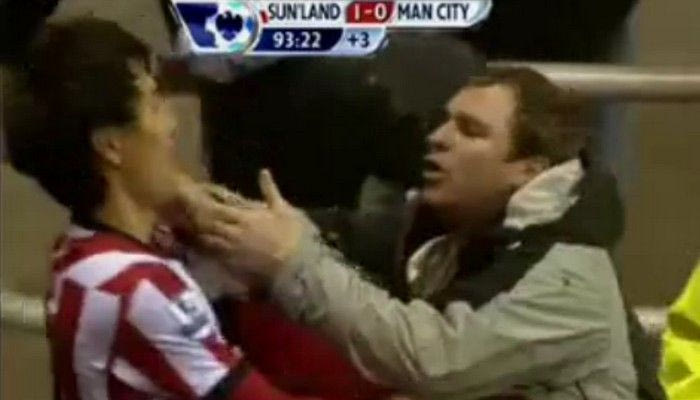 Οπαδός της Σάντερλαντ φίλησε στο στόμα τον σκόρερ Ζι!