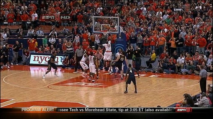 Το καλάθι που δεν μέτρησε έσωσε το Syracuse