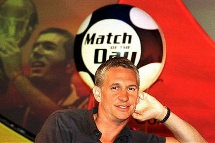 Η δύσκολη στιγμή του Λίνεκερ on air