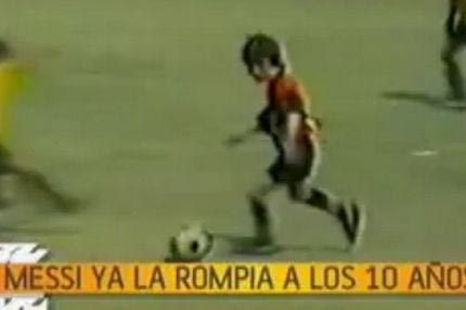 Ο Μέσι σταρ από τα 10 του χρόνια