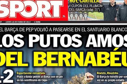 “Τα γ@μημέν@ αφεντικά του Μπερναμπέου”