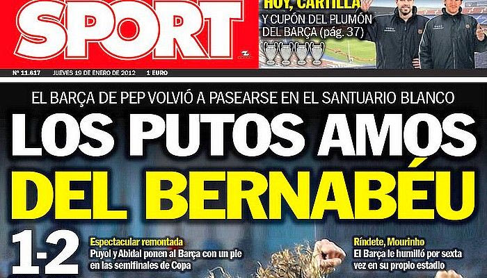 “Τα γ@μημέν@ αφεντικά του Μπερναμπέου”