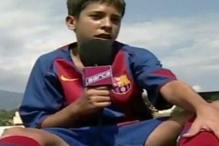 Ο Ζόρντι Άλμπα με τη φανέλα της Μπαρτσελόνα!