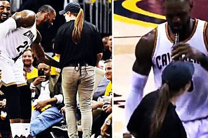 Δώστε μία μπύρα στον ΛεΜπρόν!