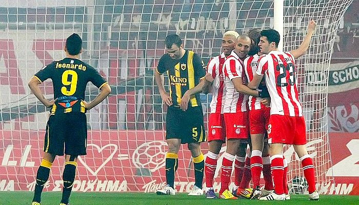 Ολυμπιακός-ΑΕΚ 2-0