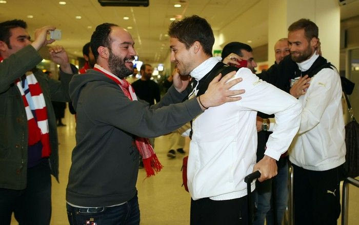 Η πτήση και η άφιξη από το Χάρκοβο