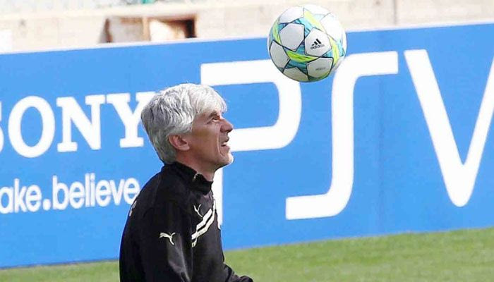 Η προπόνηση πριν από τον αγώνα με την Ρεάλ