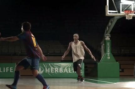 Παικταράς και στο μπάσκετ ο Μέσι