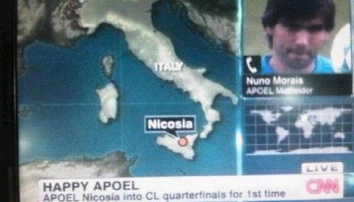 Έστειλαν τη Λευκωσία στη Σικελία