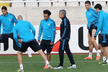 Η προπόνηση της Ρεάλ στο “ΓΣΠ”