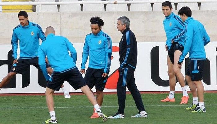 Η προπόνηση της Ρεάλ στο “ΓΣΠ”